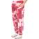 White Mark Tie Dye Harem Pants Plus size - Red