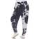 White Mark Tie Dye Harem Pants Plus size - Black