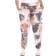 White Mark Tie Dye Harem Pants Plus size - Pink