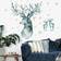 RoomMates Watercolor Winter Deer Peel and Stick Giant Wall Decal