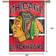 WinCraft Chicago Blackhawks Wordmark Single-Sided Vertical Banner