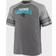 Fanatics Carolina Panthers Big & Tall Two-Stripe Tri-Blend Raglan T-Shirt Sr