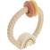 Itzy Ritzy Ritzy Rattle with Teething Rings Neutral Rainbow