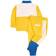 Kuling x Maja Mama Colorblock Träningsställ - Lemon/Klein Blue