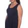 White Mark Women's Pleated Fit & Flare Dress Plus Size - Navy