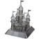 Bepuzzled 3D Crystal Puzzle Castle Black 104 Pieces