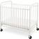 L.A. Baby The Condo Metal Mini/Portable Evacuation Window Crib with Mattress 27.5x39"