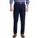 Haggar Iron Free Premium Khaki Straight Fit Pant - Dark Navy