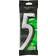 Wrigley's 5 Spearmint Rain Sugarfree Gum Rain 3-Pack 15pcs 3pack