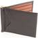 Royce RFID Leather Money Clip Card Case - Black/Tan