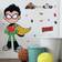 RoomMates Teen Titans GO! Robin Peel and Stick Giant Wall Decals