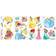 RoomMates Disney Princess Friendship Adventures Wall Decals with Glitter