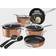 Gotham Steel - Cookware Set with lid 10 Parts