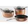 Gotham Steel - Cookware Set with lid 10 Parts