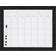 DesignOvation Beatrice Dry Erase Monthly Calendar Board