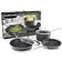 Granitestone Diamond Cookware Set with lid 5 Parts