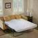 Sleep Philosophy Waterproof Sofa Mattress Cover White (182.88x137.2cm)