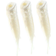 Z-Man Soft Lure Pop ShadZ 4 Inch 3/Pack Pearl