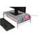 Mind Reader Metal Mesh Monitor Stand with Storage 2-pack