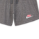 Nike Big Kid's Girl's Jersey Shorts- Carbon Heather/Sunset Pulse