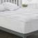 Home Collection Luxury Ultra Plush Mattress Cover White (190.5x137.16cm)