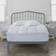 Home Collection Luxury Ultra Plush Mattress Cover White (190.5x137.16cm)