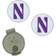 Team Effort Northwestern Wildcats Hat Clip & Ball Markers Set