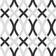 Nuwallpaper Black and Silver Lattice (NU1658)