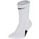 NIKE Elite Crew Basketball Socks Unisex- White/Black/Black