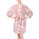 MeMoi Crushed Velvet Kimono Robe - Rose