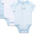 Little Me Train Bodysuits 3-pack - Blue