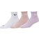 Nike Everyday Plus Cushioned Training Ankle Socks 3-pack - Multi-Colour