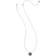 Kendra Scott Stamped Dira Pendant Necklace - Silver/Black