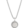 David Yurman Initial Charm Necklace - Silver/Diamonds