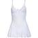 OH LÀ LÀ CHÉRI Valentine Soft Cup Babydoll Chemise & G-String Thong - White