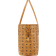 MCM Reversible Liz Shopper In Visetos Medium - Cognac
