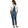 Motherhood Indigo Blue Side Panel Letdown Hem Maternity Overalls Medium Wash (92848-97)