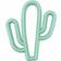 Itzy Ritzy Chew Crew Silicone Baby Teether Cactus