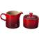 Le Creuset Cream & Sugar bowl 2pcs