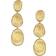 Marco Bicego Lunaria Large Triple Drop Earrings - Gold
