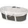 Badger Basket Wicker-Look Woven Baby Moses Basket with Bedding 19.5x32"