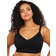 Motherhood Plus Size Seamless Clip Down Maternity and Nursing Bra Black