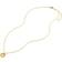 David Yurman Initial Charm Necklace - Gold/Diamonds