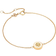 Tory Burch Bracelet Kira Enamel Chain Bracelet 90284 Or