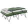 OutSunny 2-Person Folding Camping Cot Portable Outdoor Bed Set with Sleeping Bag