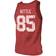 Majestic Threads Scarlet San Francisco 49ers Tri-Blend Tank Top George Kittle 85. Sr