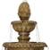 Sunnydaze Decor 4 Tier Eggshell Water Fountain with LED Light