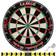 Viper League Regulation Size Steel Tip Sisal Dartboard