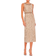 Mac Duggal Sequined Beaded Dress - Gold