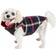 Petlife Allegiance Classical Insulated Plaid Fashion Dog Jacket X-Small